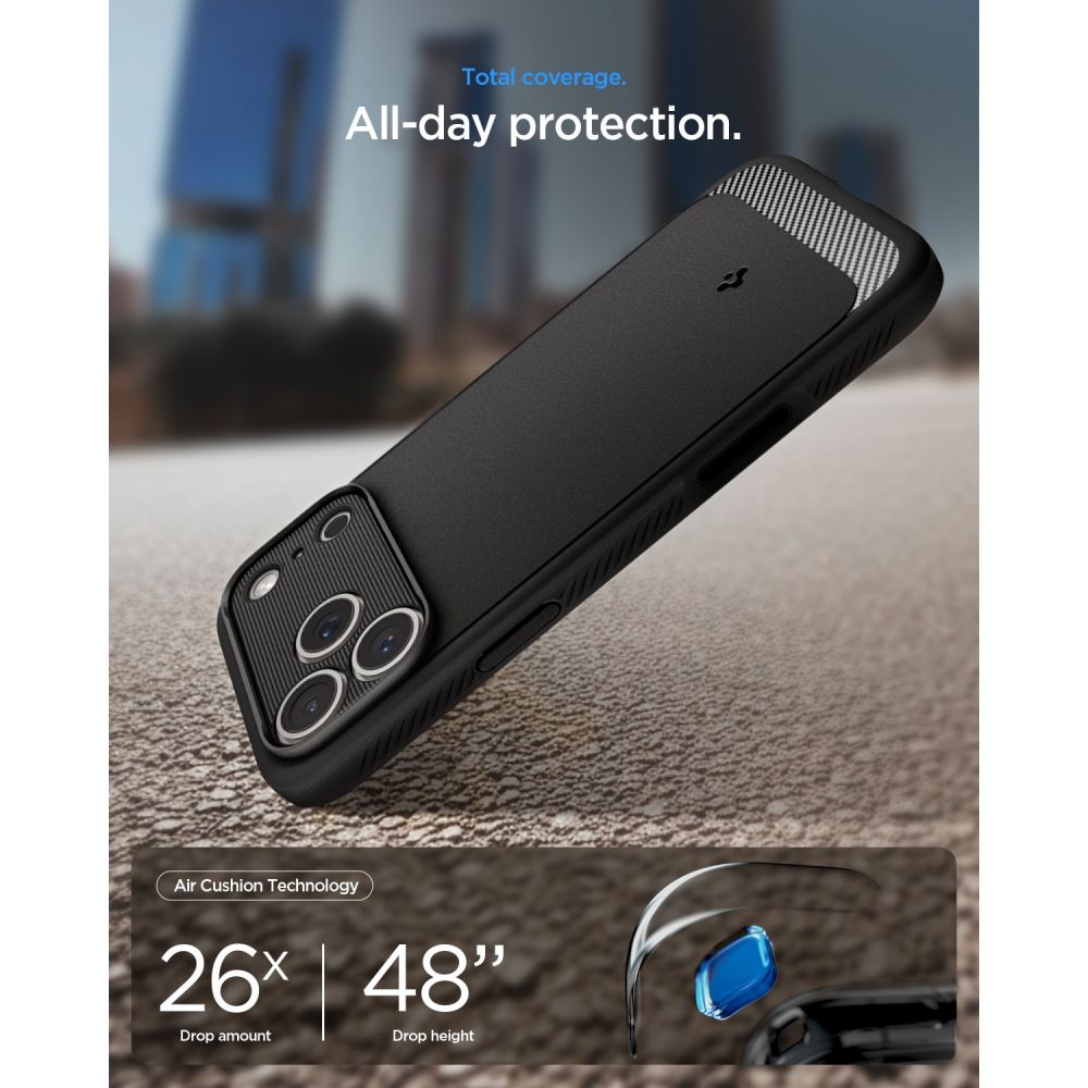 Spigen Rugged Armor Magsafe Iphone 17 Pro Max / 18 Pro Max Matsort