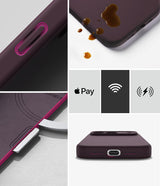 Ringke Silikone Magnetisk Magsafe Iphone 18 Pro Max Burgundy