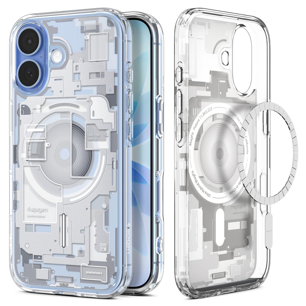 Spigen Ultra Hybrid Magsafe Iphone 17 Zero One Hvid