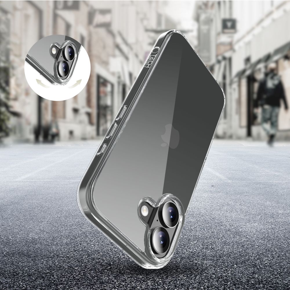 Tech Protect Flexair Hybrid Iphone 17 Clear