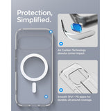 Spigen Ultra Hybrid Magsafe Google Pixel 11 Klar/Hvid