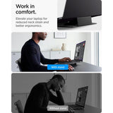 Spigen Ld201 S8 Slimfold Bærbare Og Tablet Stativ Space Grå