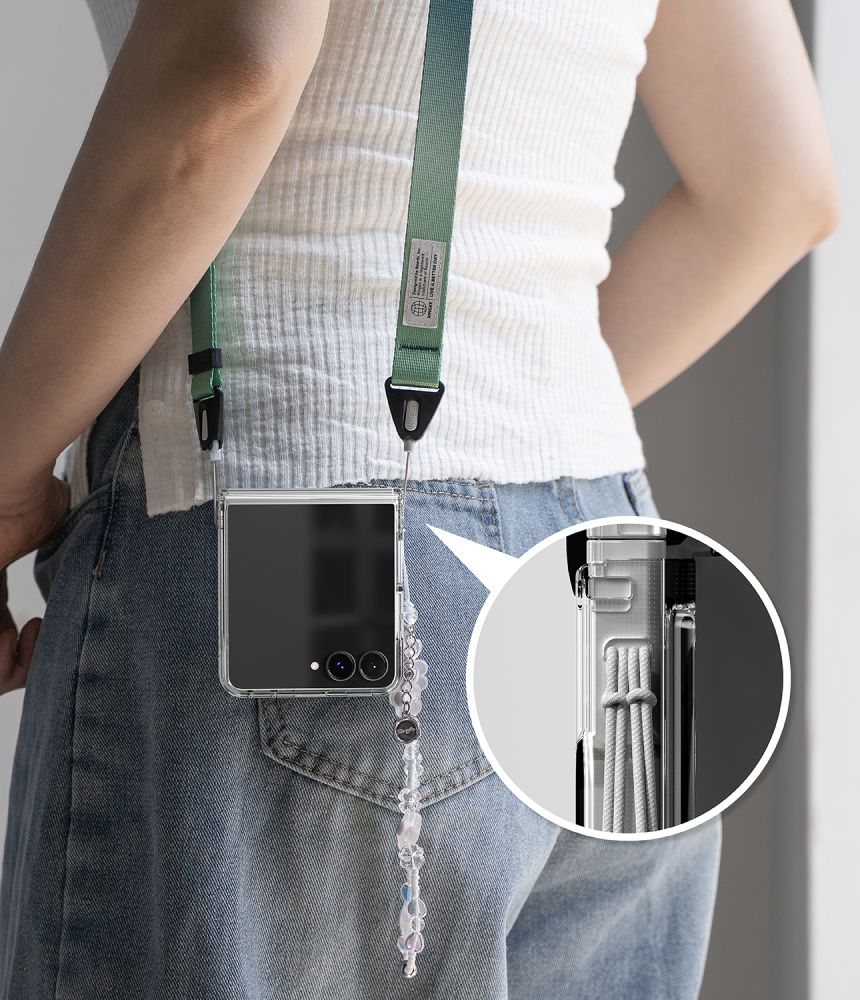 Ringke Fusion Flap Galaxy Z Flip 8 Klar