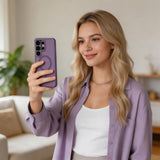 Tech Protect Magmat Magsafe Galaxy S26 Ultra Mat Kobaltviolet