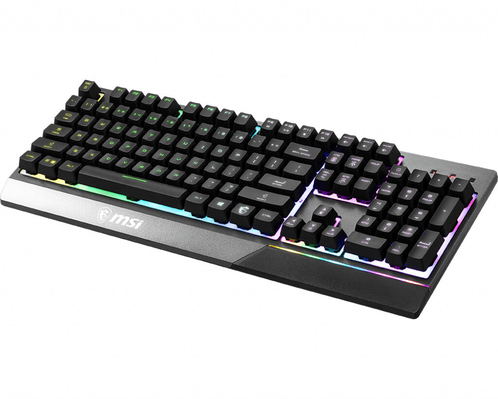 MSI Vigor GK30 tastatur Spil USB QWERTY US International Sort