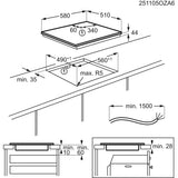 AEG TI64IB30IZ induktionskogeplade