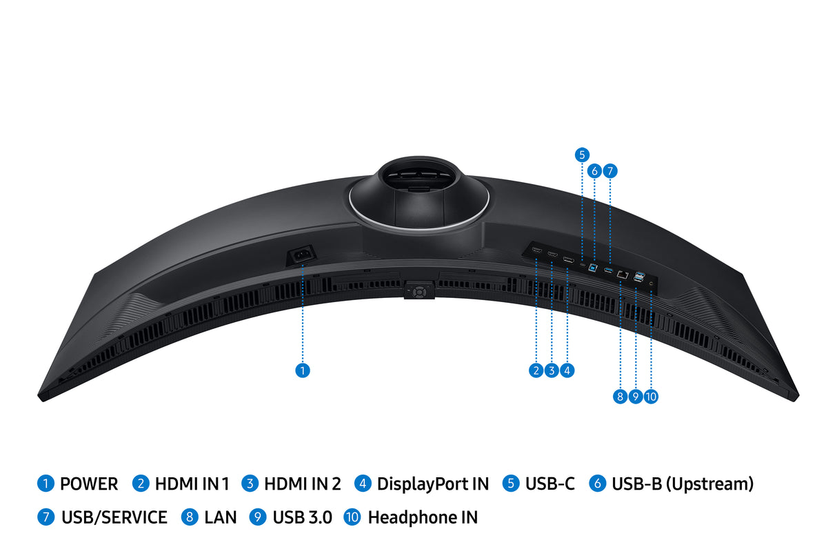 Samsung ViewFinity S9 S49C950UAU 49 5120 x 1440 (UltraWide) HDMI DisplayPort USB-C 120Hz  Dockingskærm