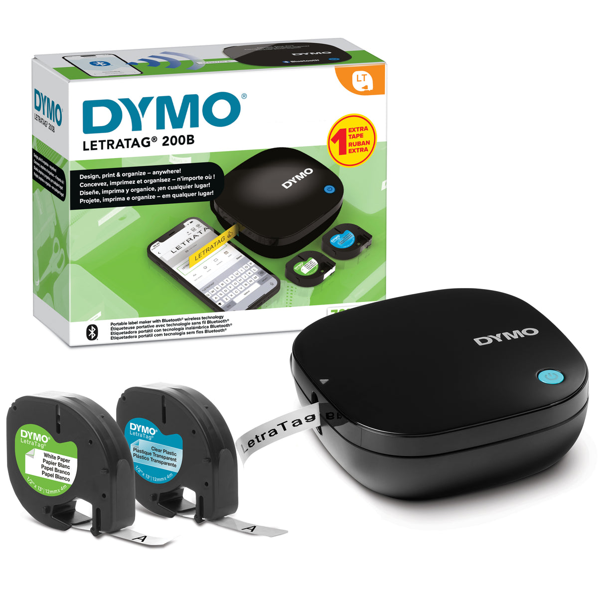 [AI generated title] Newell Rubbermaid Dymo Letratag Lt-200B Valuepack Labelprinter