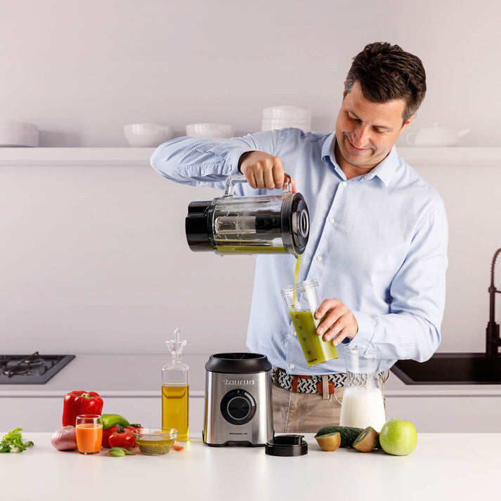Taurus Prior Advance + 2 L Bordplade blender 1800 W Sort, Rustfrit stål
