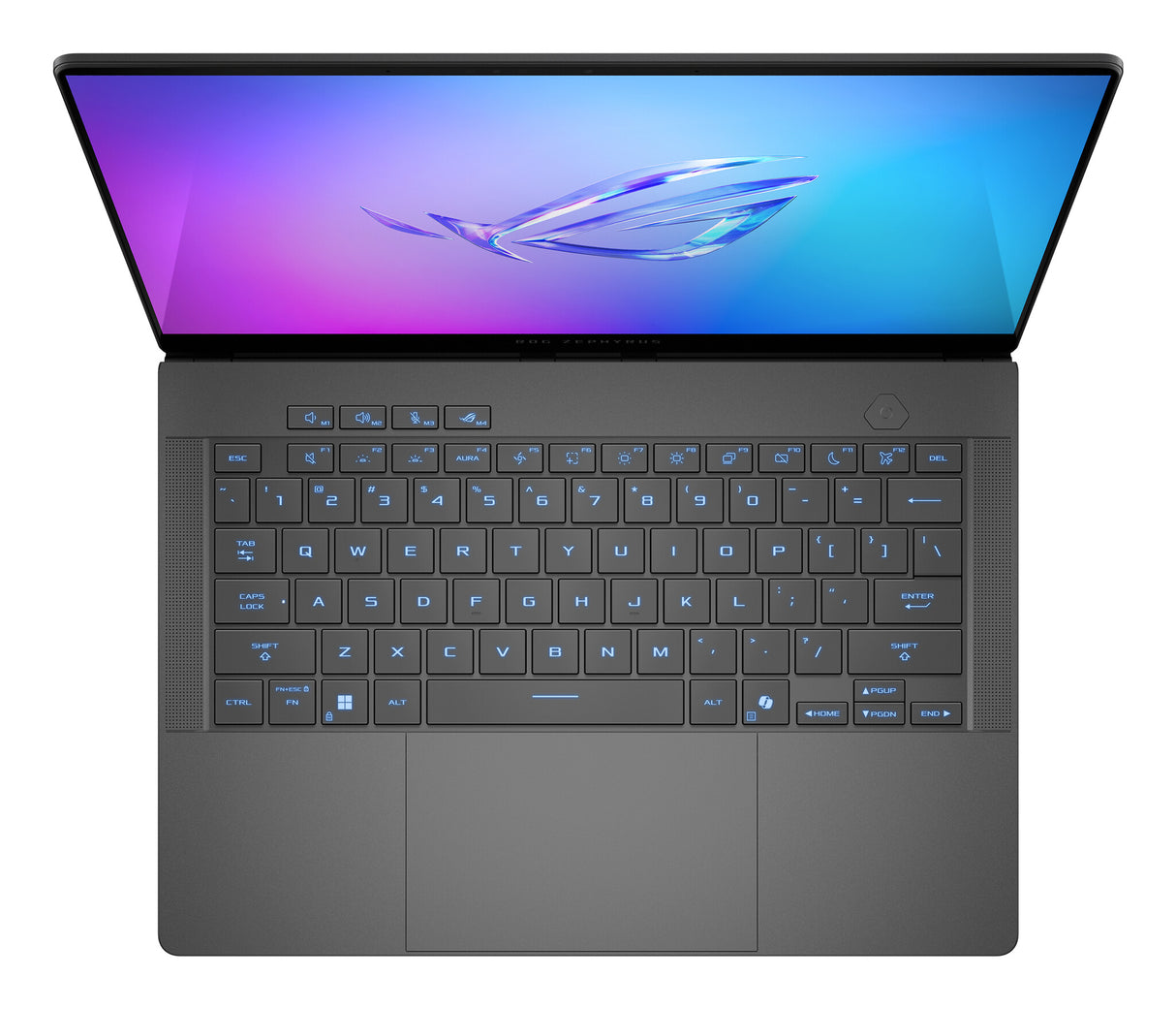 ASUS ROG Zephyrus G14 GA403UM-QS023W AMD Ryzen™ 9 270 Laptop 35,6 cm (14") 3K 16 GB LPDDR5x-SDRAM 1 TB SSD NVIDIA GeForce RTX 5060 Wi-Fi 7 (802.11be) Windows 11 Home Sort, Grå