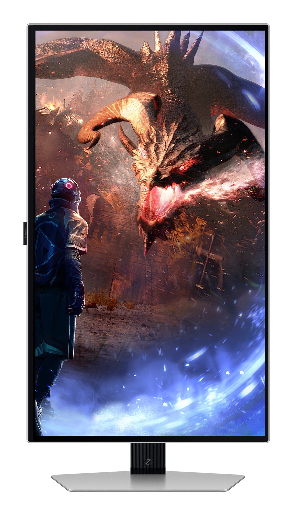 Samsung G60SD computerskærm 68,6 cm (27") 2560 x 1440 pixel Quad HD OLED Sølv