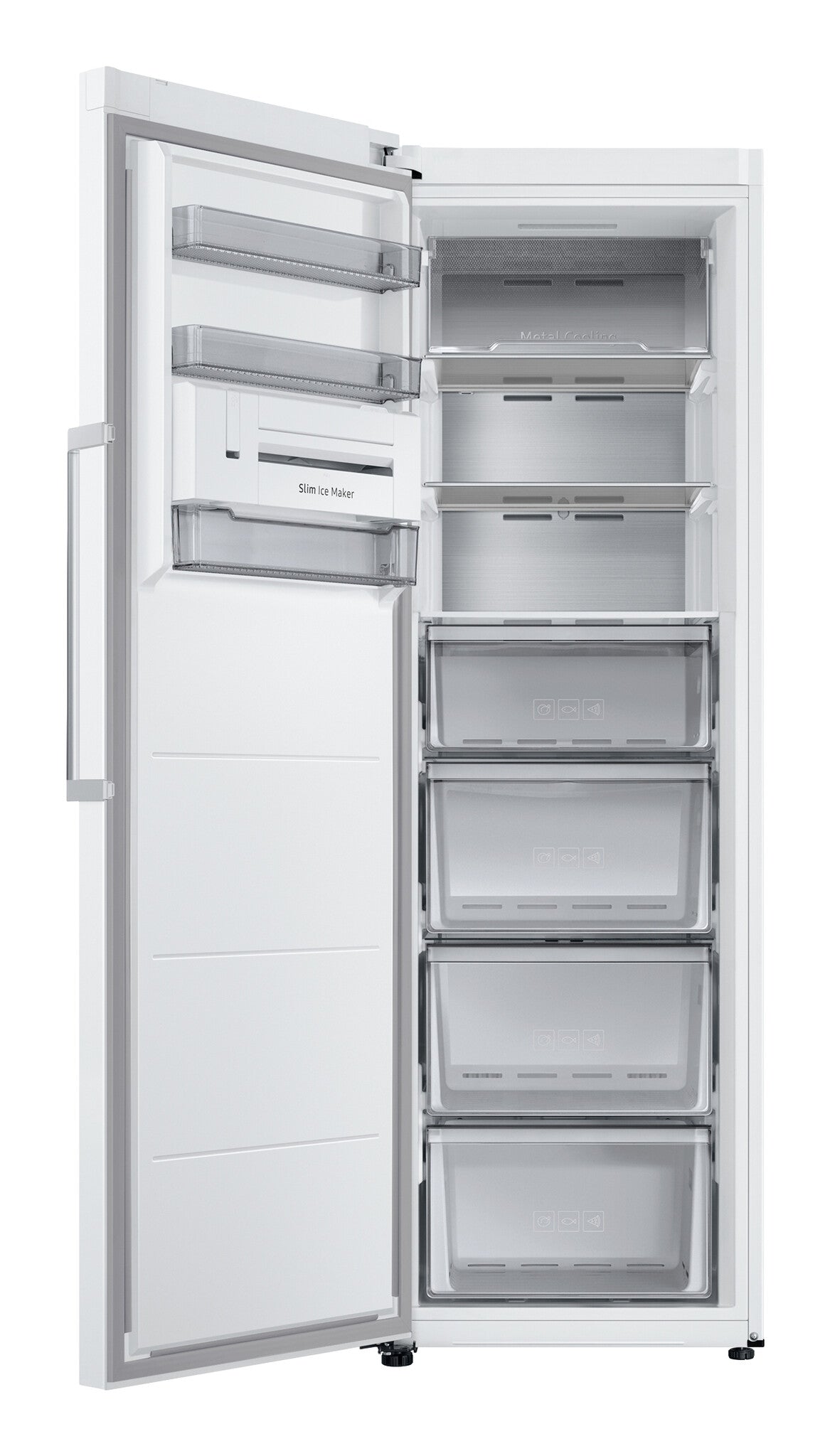 Samsung RZ32C7CBEWW Stående fryser Fritstående 323 L Hvid