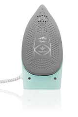 Eta Sophia Dampstrygejern Keramisk strygesål 1100 W Turkis, Hvid