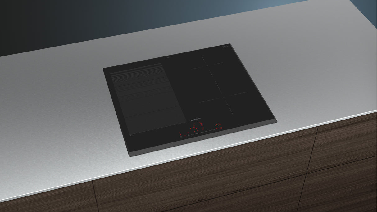 Siemens iQ700 EX651HEC1E kogeplade Sort Indbygget 60 cm Zone induktionskogeplade 4 zone(s)