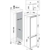 Whirlpool WHC20D023B1 SF Indbygget 300 L Hvid