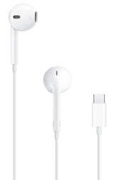 Apple EarPods (USB-C) Headset Ledningsført I ørerne Opkald/musik USB Type-C Hvid