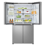 LG GML960PYFE side-by-side køle-fryseskab Fritstående 637 L Sølv