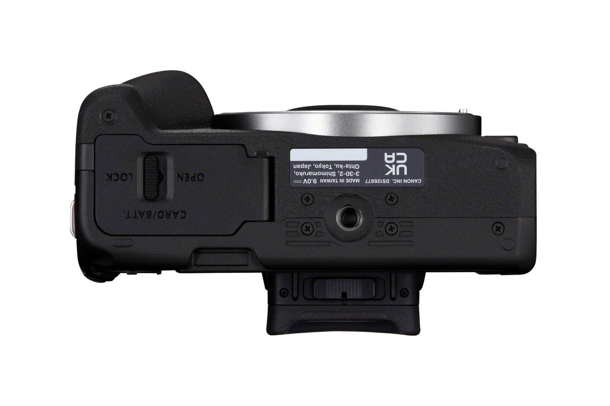 Canon EOS R50, Black + RF-S 18-45 IS STM + RF-S 55-210mm F5-7.1 IS STM Kit MILC 24,2 MP CMOS 6000 x 4000 pixel Sort