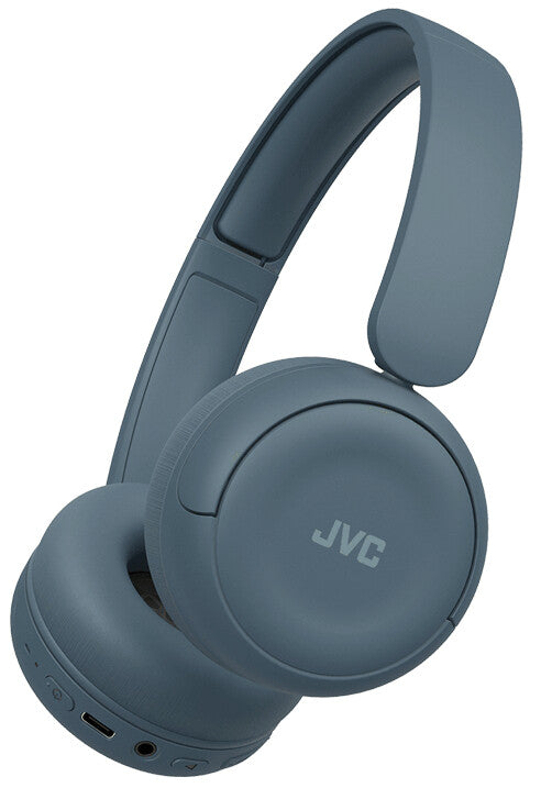 JVC HA-S59W Headset Kabel & trådløs Musik/hverdag USB Type-C Bluetooth Blå