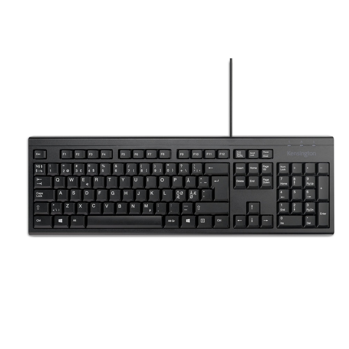 Kensington KB100 EQ tastatur i fuld størrelse med ledning