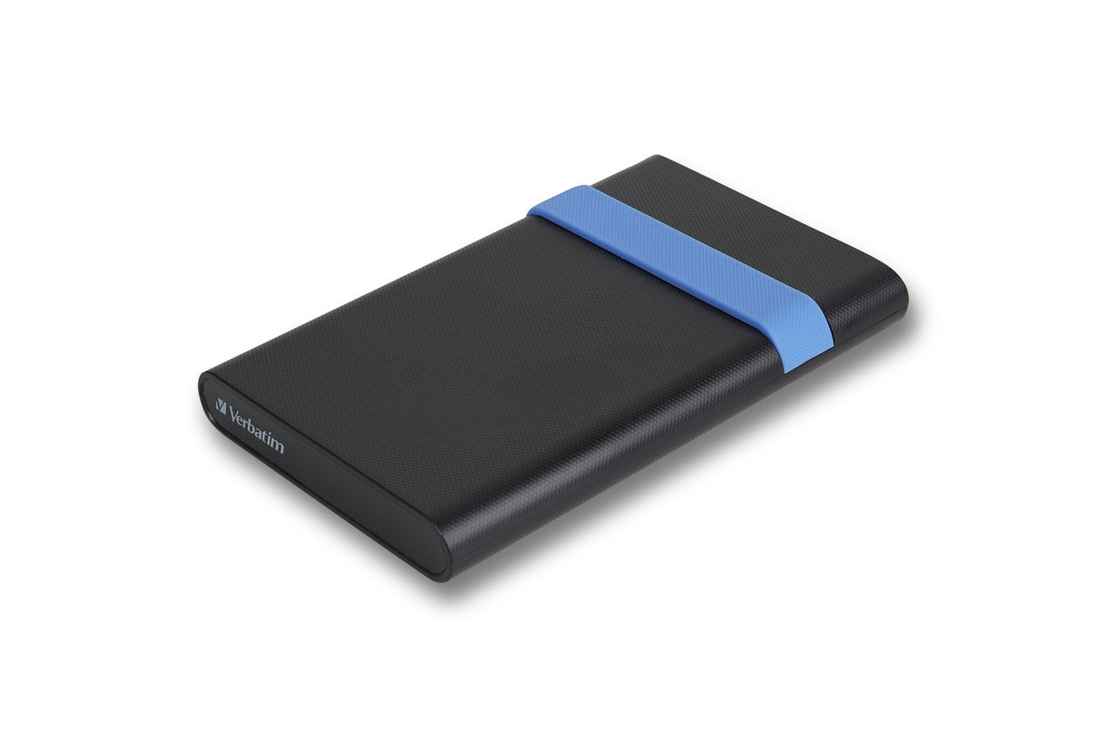 Verbatim Store'N'Go Enclosure Kit HDD/SSD kabinet Sort, Blå 2.5"