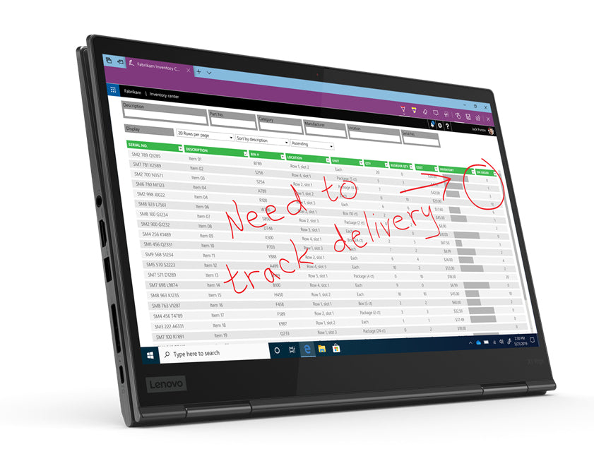 T1A Lenovo ThinkPad X1 Yoga Gen 5 Refurbished Intel® Core™ i5 i5-10310U Ultrabærbar 35,6 cm (14") Berøringsskærm Fuld HD 16 GB LPDDR3-SDRAM 512 GB SSD Windows 11 Pro Grå