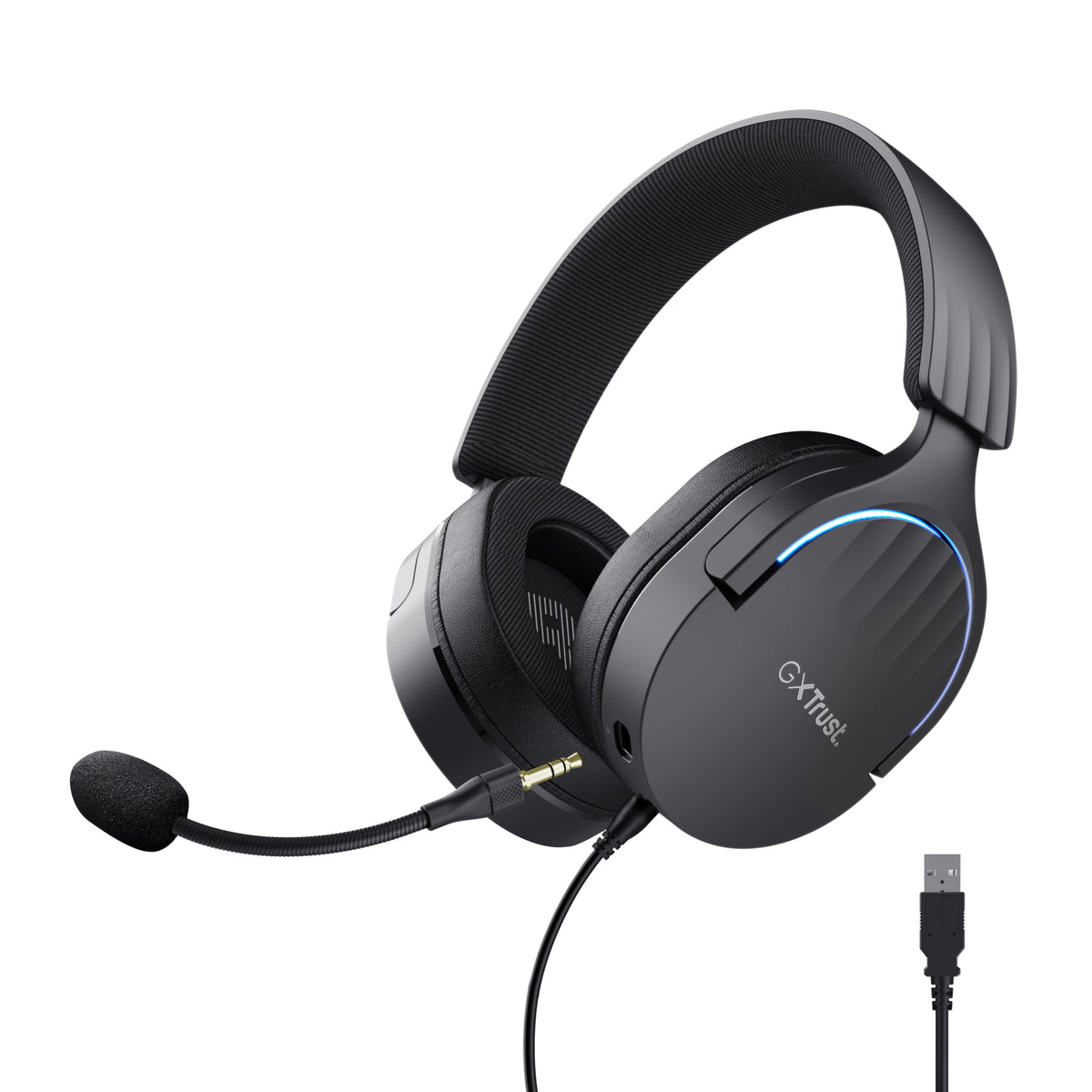 Trust GXT490 Fayzo 7.1 USB 302379 headset sort