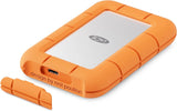 LaCie STMF2000400 external solid state drive 2 TB USB Type-C USB 3.2 Gen 2x2 Grey, Orange