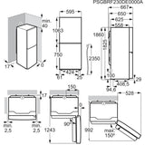 Electrolux LNT6ME32U2 fritstående kølefryseskab