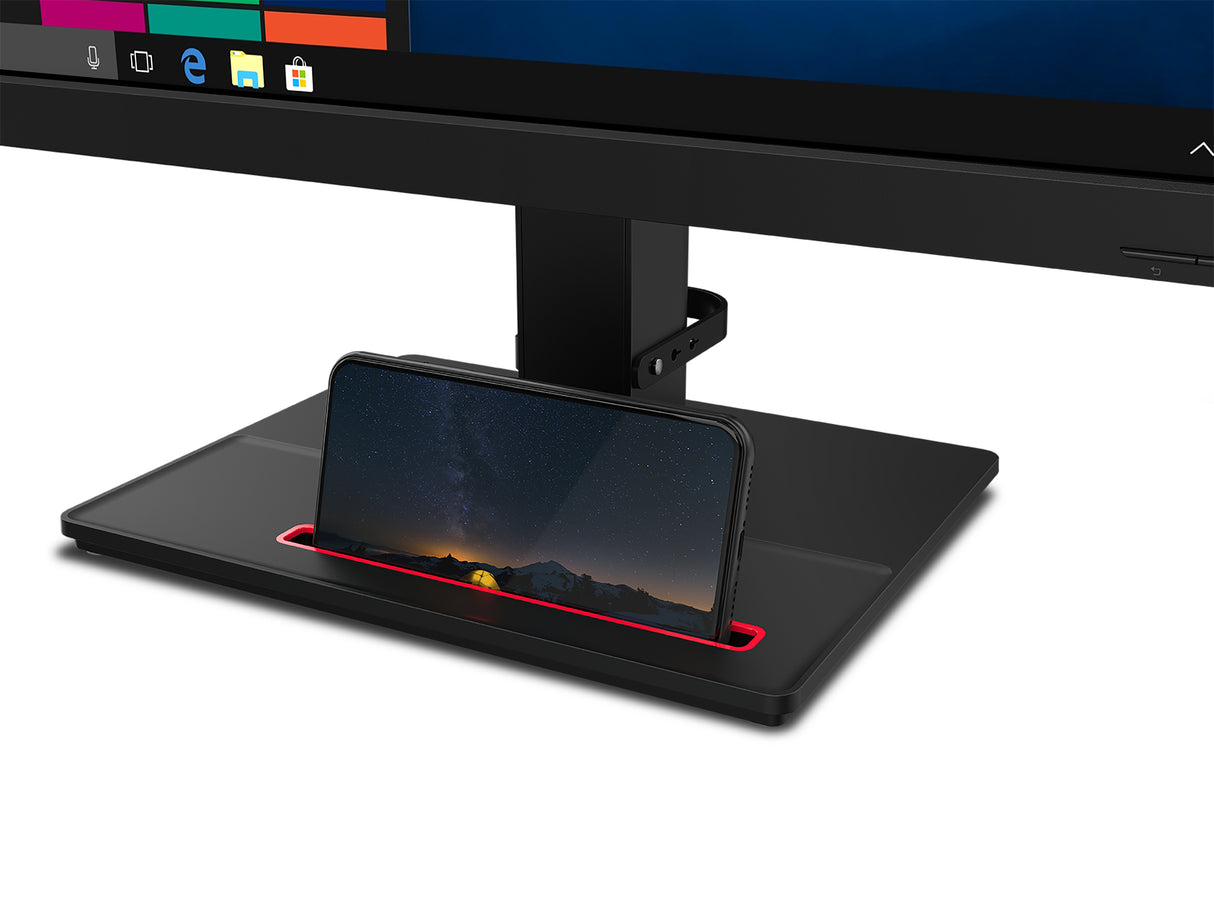 Lenovo ThinkVision T27q-20 computerskærm 68,6 cm (27") 2560 x 1440 pixel Quad HD LCD Sort