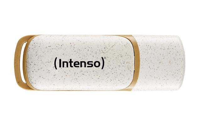 Intenso Green Line USB-nøgle 128 GB USB Type-A 3.2 Gen 1 (3.1 Gen 1) Beige, Brun