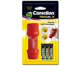 Camelion HP7011-3R03PBP Rød Hånd lommelygte LED