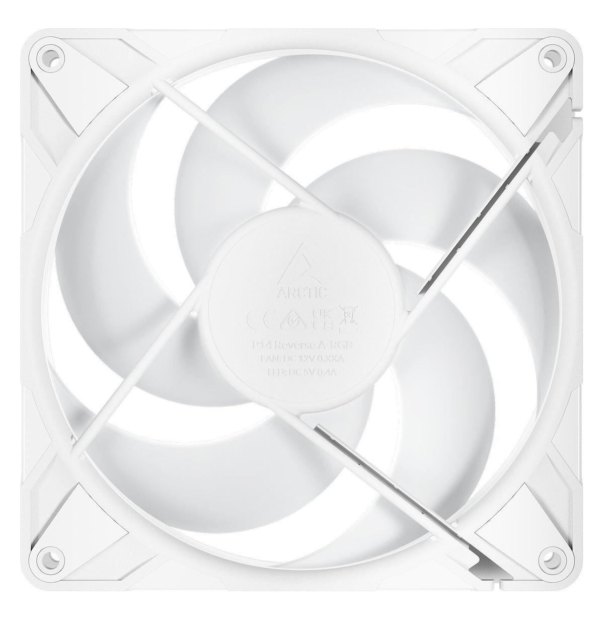 ARCTIC Freezer P14 Pro Reverse A-RGB (White) Computerkabinet Ventilator 14 cm Hvid 1 stk