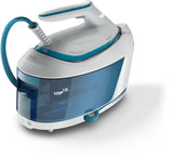 Philips PSG6022/20 Dampstrygning station 2400 W 1,8 L SteamGlide Plus strygesål Blå, Hvid