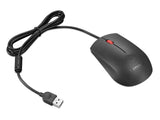 Lenovo Optisk Kablet Sort Rød