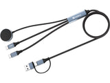 Sandberg 441-69 USB-kabel 1,2 m USB A/USB C 2 x USB-C/MagSafe 100 W Sort