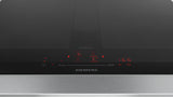 Siemens iQ700 EX675HYC1M kogeplade Sort, Rustfrit stål Indbygget 60 cm Zone induktionskogeplade 4 zone(s)