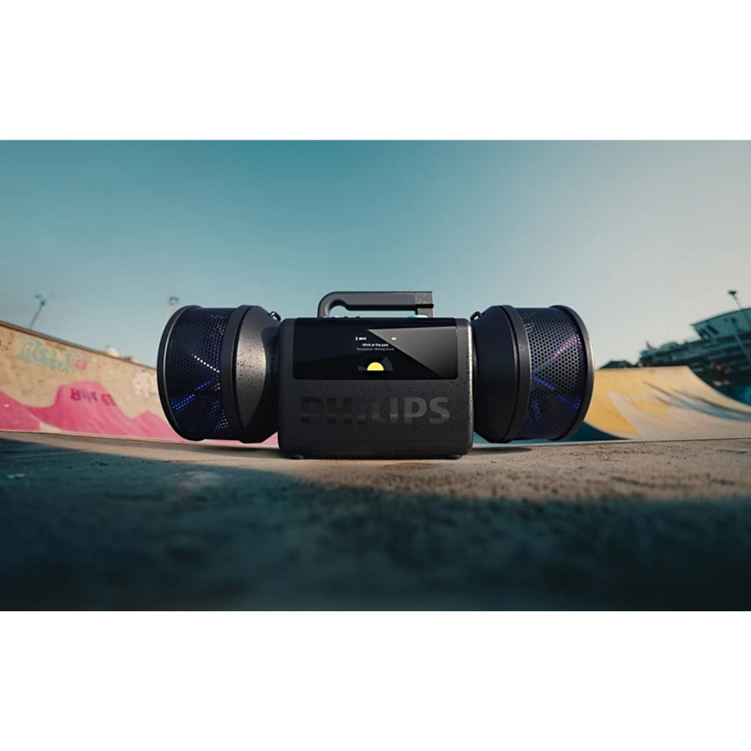 Philips TAMS80 - The Tube Boombox - sort