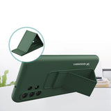 Wozinsky Kickstand Case Silicone Stand Cover til Xiaomi Redmi Note 11 Pro blå