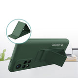 Wozinsky Kickstand Case silikone kasse med stativ Xiaomi Redmi 10 case marineblå