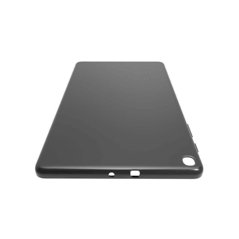 Slim Case glansende bagdæksel til Samsung Galaxy Tab S8+ (Tab S8 Plus) tablet sort
