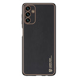 Dux Ducis Yolo elegant cover af økologisk læder til Samsung Galaxy A13 5G sort