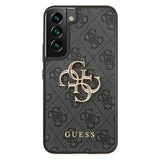 Guess GUHCS22S4GMGGR S901 S22 szary/grå hardcase 4G Big Metal Logo