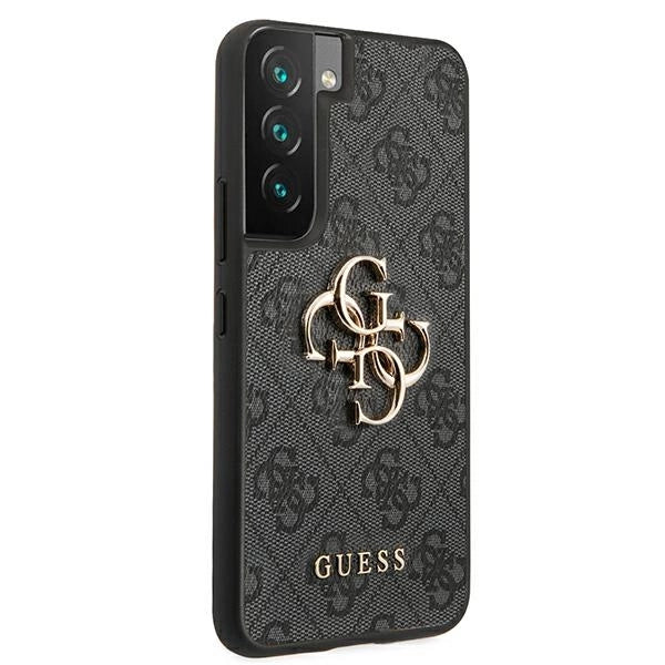 Guess GUHCS22S4GMGGR S901 S22 szary/grå hardcase 4G Big Metal Logo