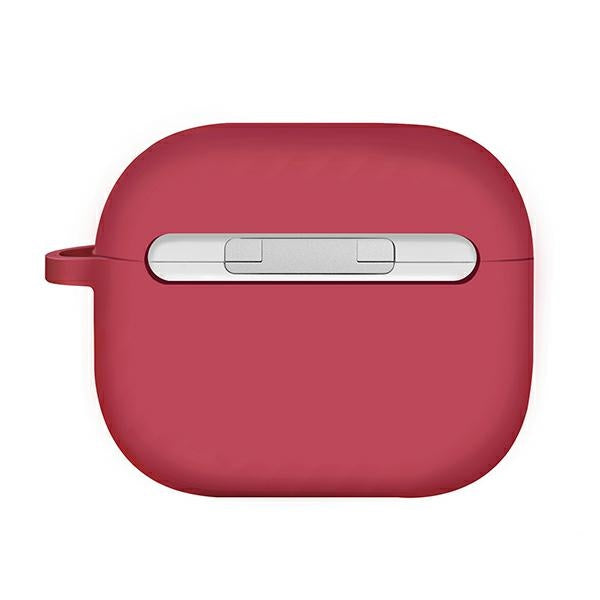 Uniq Nexo-kasse til AirPods 3 + Ørehooks Silikon - rød