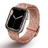 Uniq Aspen Strimlet rem til Apple Watch 1/2/3/4/5/6/7/8/SE/SE2 40/38/41 mm - lyserød