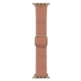 Uniq Aspen Strimlet rem til Apple Watch 1/2/3/4/5/6/7/8/SE/SE2 44/42/45 mm - lyserød