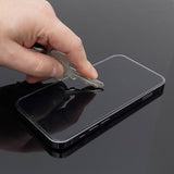 Wozinsky Full Cover Flexi Nano glas film hærdet glas med en ramme til Samsung Galaxy A73 gennemsigtig
