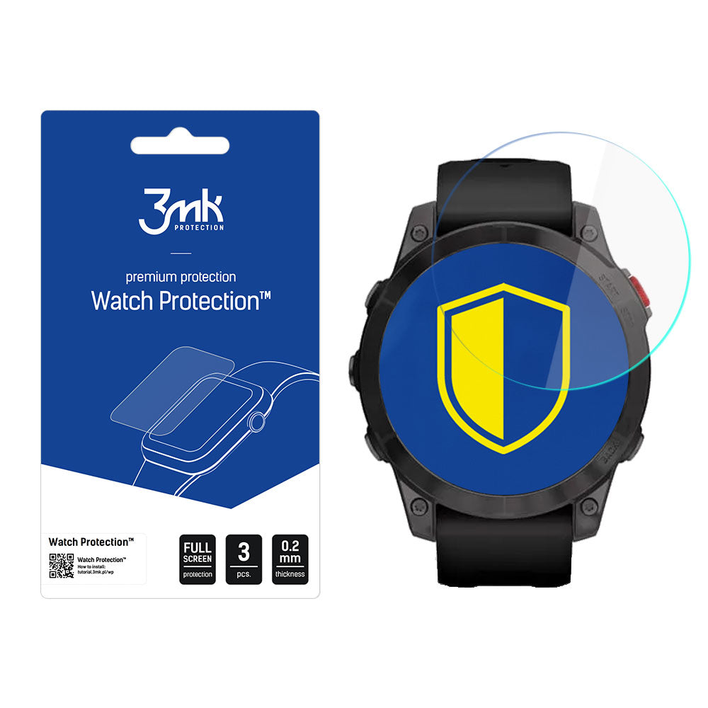 Garmin Epix 2 - 3mk Watch ProtectionTM mod FlexibleGlass Lite