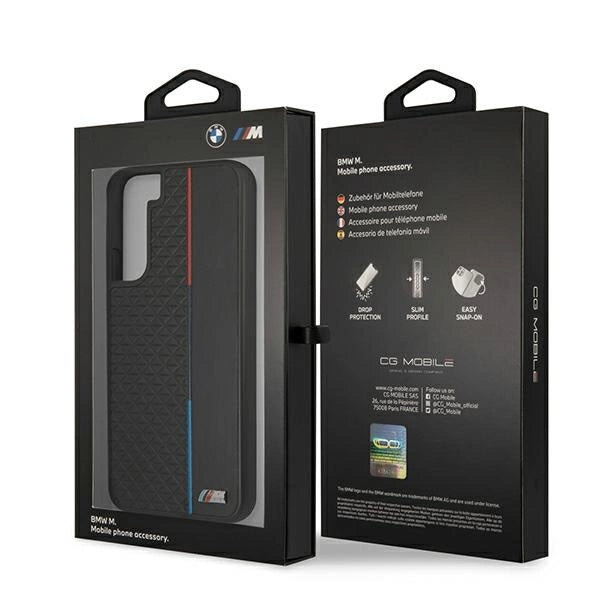 Etui BMW BMHCS22MTRTBK S22+ S906 sort/sort hardcase M Collection Triangles